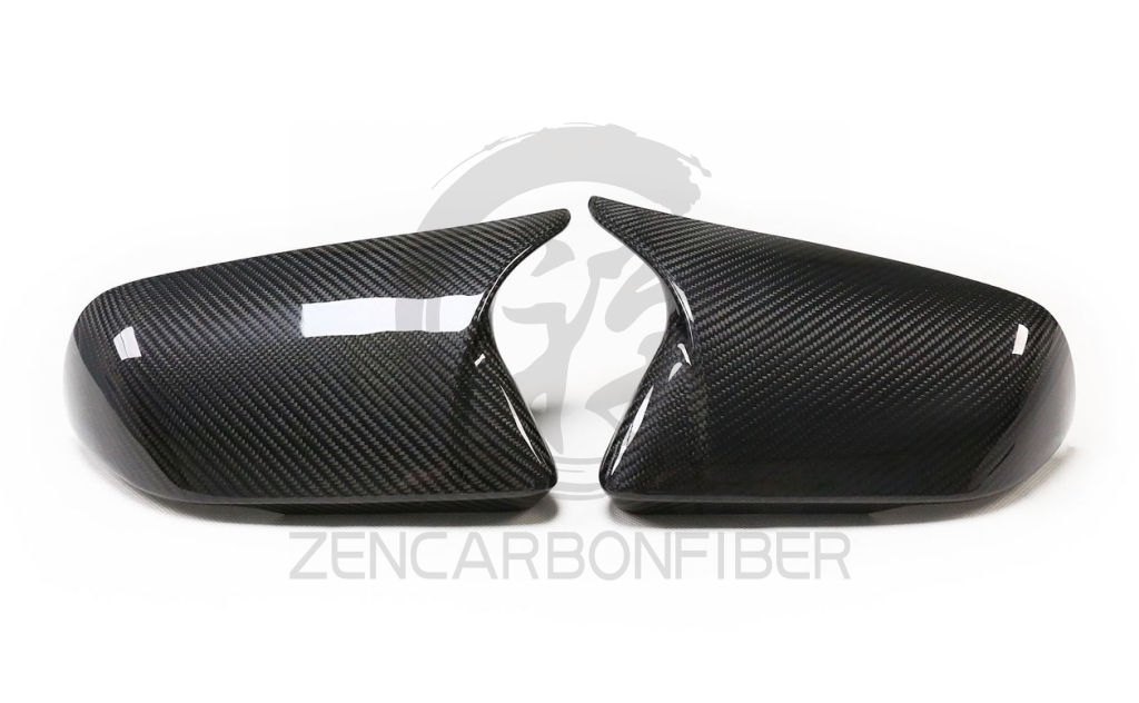 2015 + S550 Ford Mustang M-Style Carbon Fiber Mirror Cap Covers