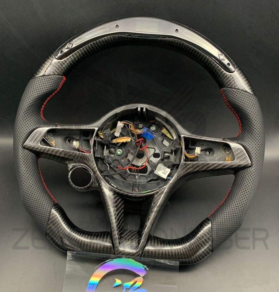 Alfa Romeo Giulia Carbon Fiber Steering Wheel