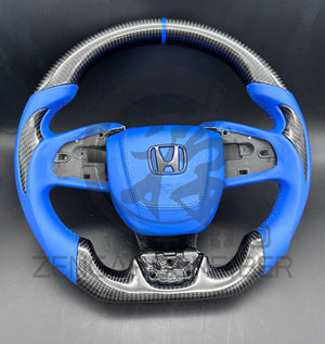 2016-2021 10Th Gen Honda Civic Carbon Fiber Steering Wheel Steering Wheel