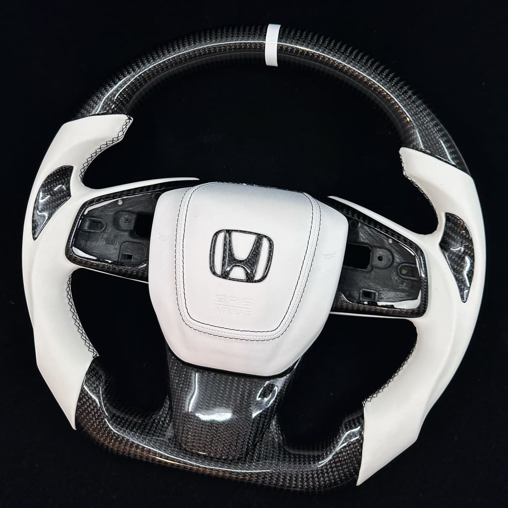 2016-2021 10th Gen Honda Civic Carbon Fiber Steering Wheel Steering Wheels