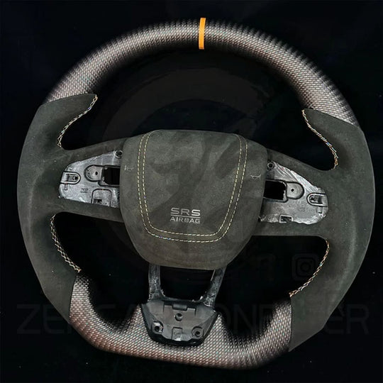 2016-2021 10th Gen Honda Civic Carbon Fiber Steering Wheel - Steering Wheels