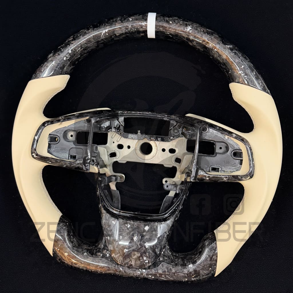 2016-2021 10th Gen Honda Civic Carbon Fiber Steering Wheel Steering Wheels