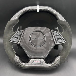 2015 + 6Th Gen Chevrolet Camaro Carbon Fiber Steering Wheel