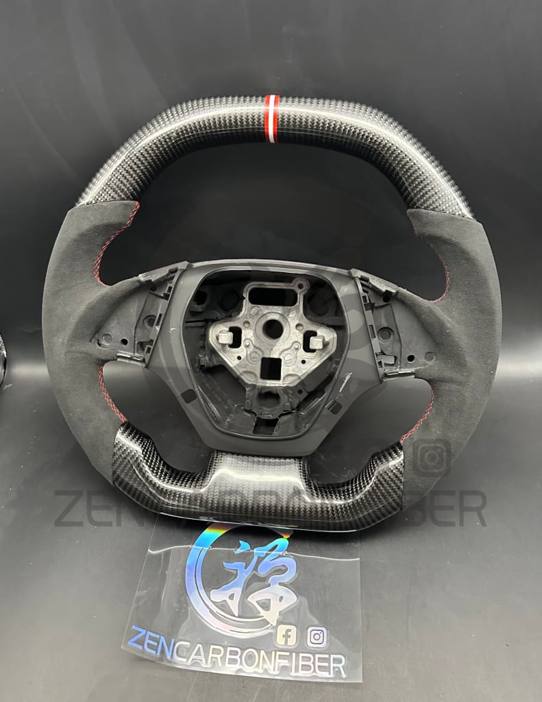 2015+ 6Th Gen Chevrolet Camaro Carbon Fiber Steering Wheel