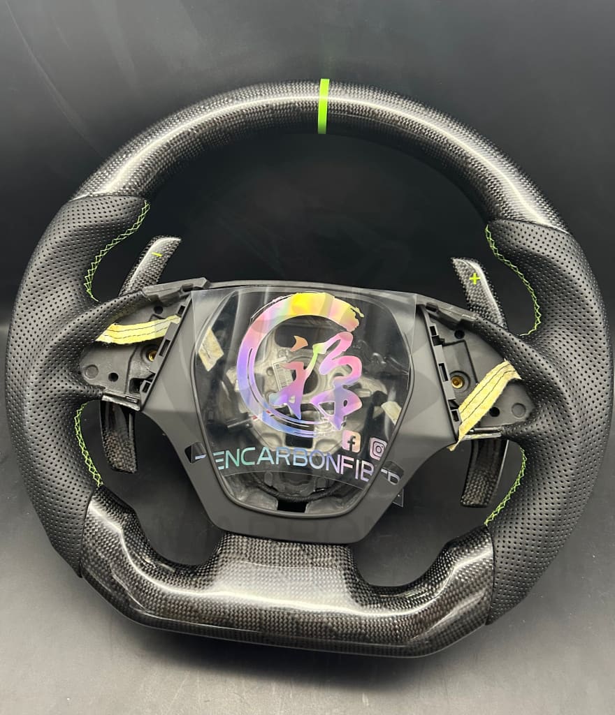 2015+ 6Th Gen Chevrolet Camaro Carbon Fiber Steering Wheel