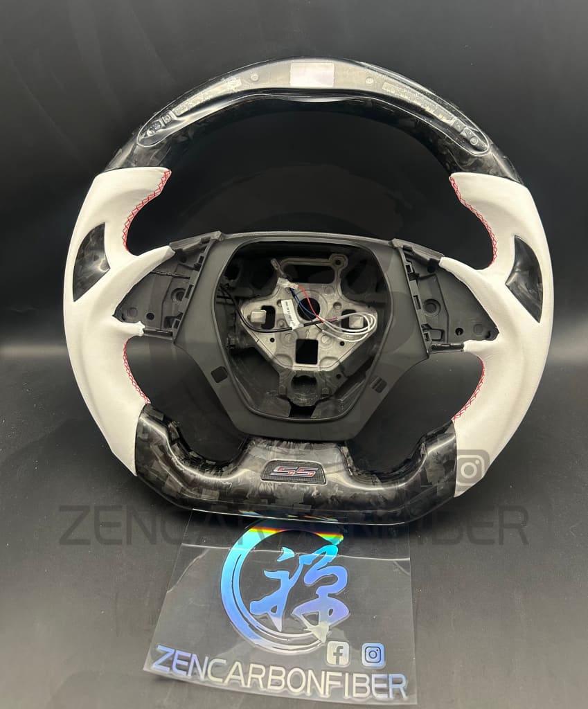 2015+ 6Th Gen Chevrolet Camaro Carbon Fiber Steering Wheel