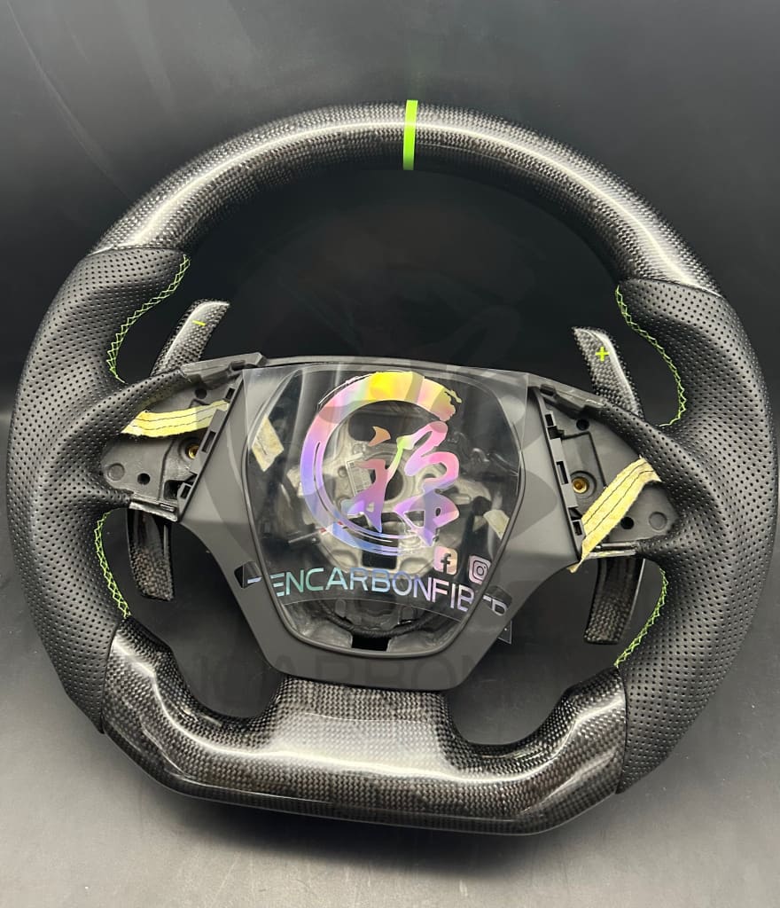 2015+ 6Th Gen Chevrolet Camaro Carbon Fiber Steering Wheel