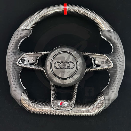 2015 + Audi R8/Audi Tt Carbon Fiber Steering Wheel Steering Wheel