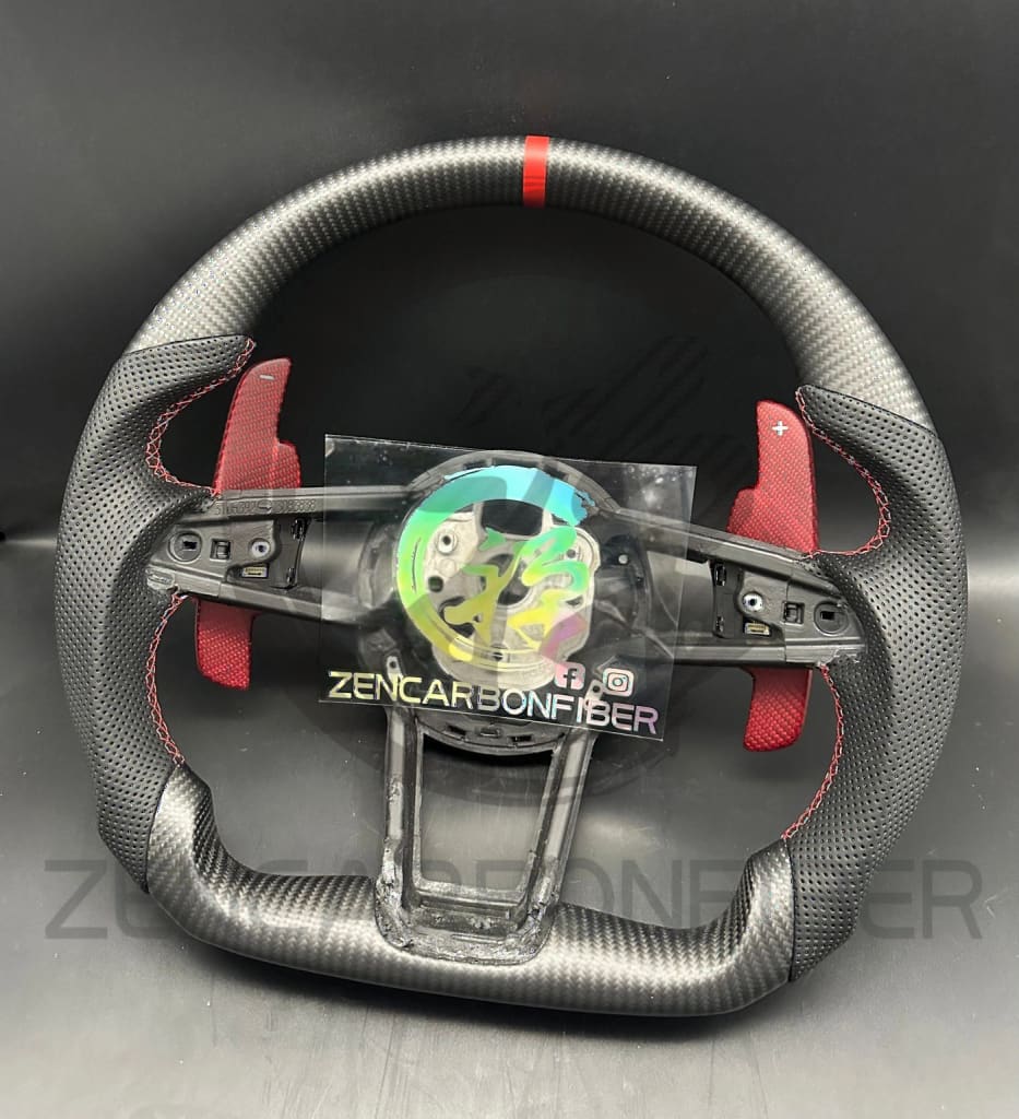 2015+ Audi R8/Mk3 Tt Carbon Fiber Steering Wheel