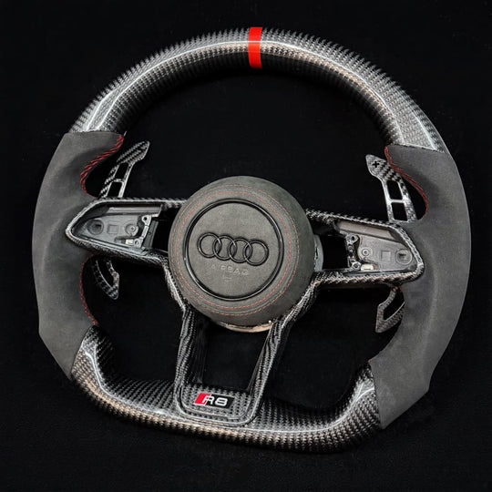 2016+ Audi R8/TT Carbon Fiber Steering Wheel Steering Wheels