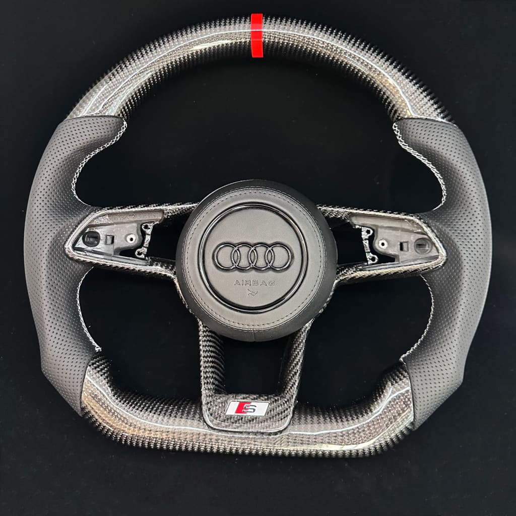 2015 + Audi R8/Audi Tt Carbon Fiber Steering Wheel Steering Wheel