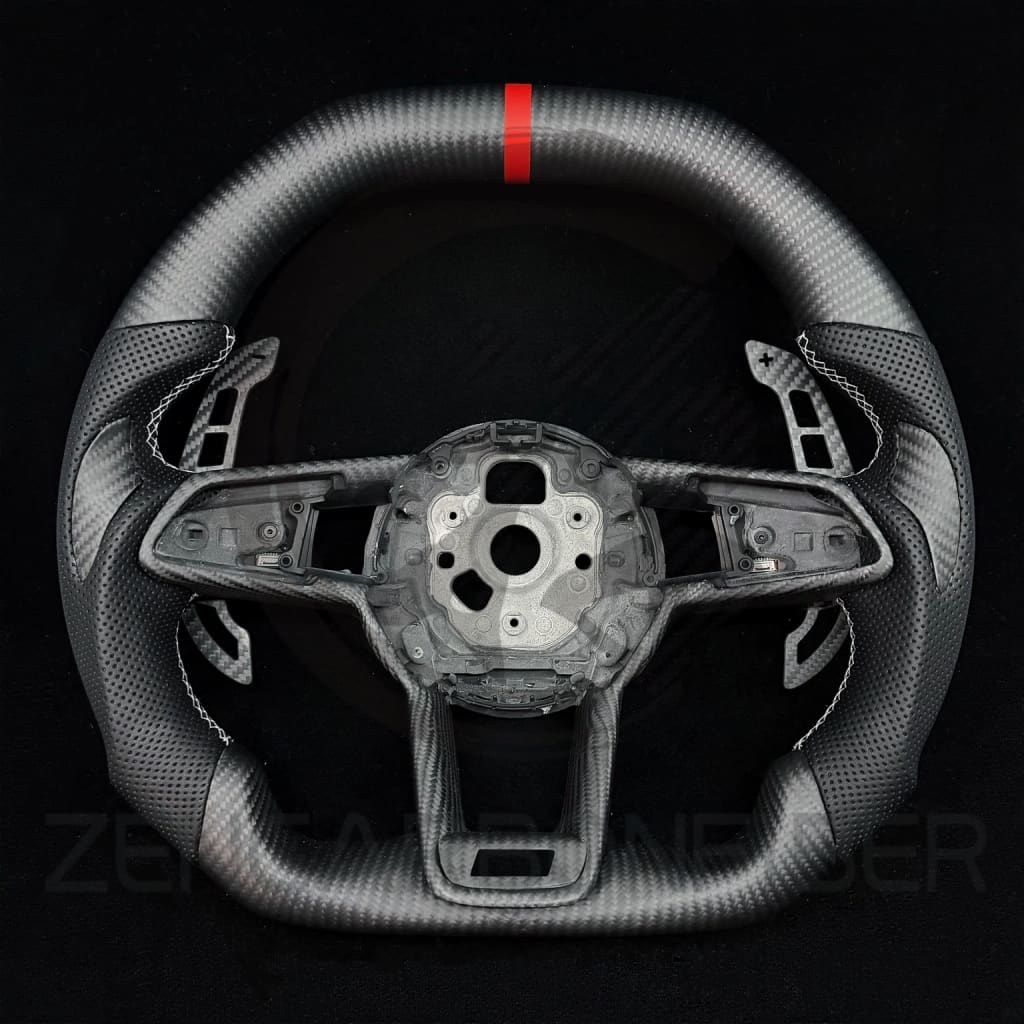 2016+ Audi R8/TT Carbon Fiber Steering Wheel - Steering Wheels