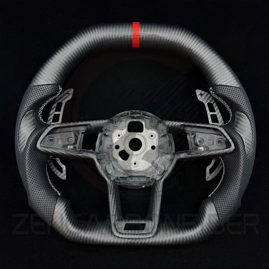2016+ Audi R8/TT Carbon Fiber Steering Wheel - Steering Wheels