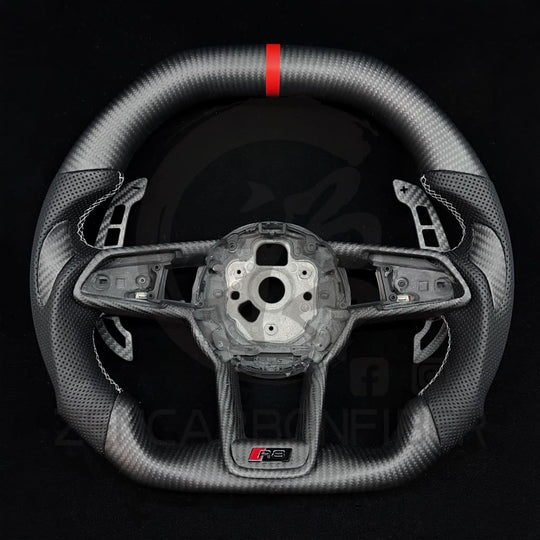 2016+ Audi R8/TT Carbon Fiber Steering Wheel Steering Wheels