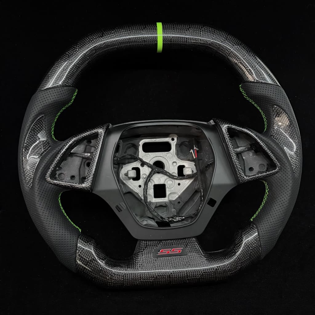 2016+ Chevrolet Camaro Carbon Fiber Steering Wheel - Steering Wheels