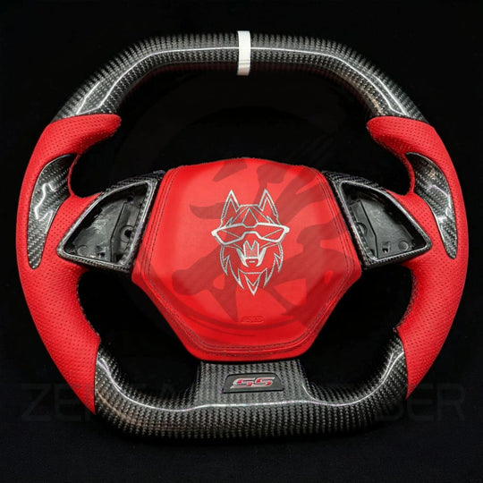 2016+ Chevrolet Camaro Carbon Fiber Steering Wheel - Steering Wheels
