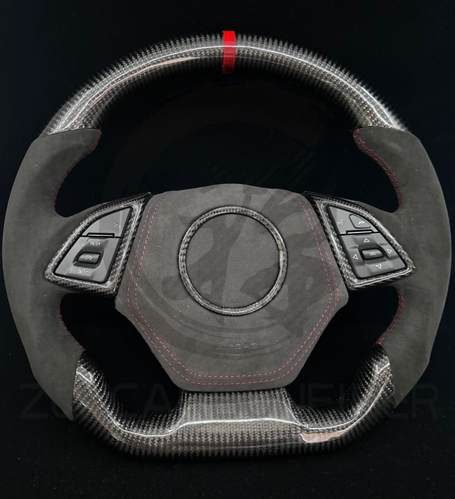 2016+ Chevrolet Camaro Carbon Fiber Steering Wheel - Steering Wheels