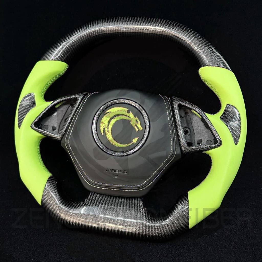 2016+ Chevrolet Camaro Carbon Fiber Steering Wheel - Steering Wheels