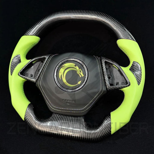 2016+ Chevrolet Camaro Carbon Fiber Steering Wheel - Steering Wheels