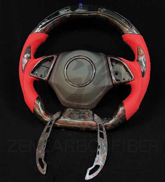 2016+ Chevrolet Camaro Carbon Fiber Steering Wheel - Steering Wheels