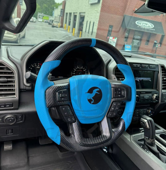 2017-2020 Ford F150 Raptor Carbon Fiber Steering Wheel