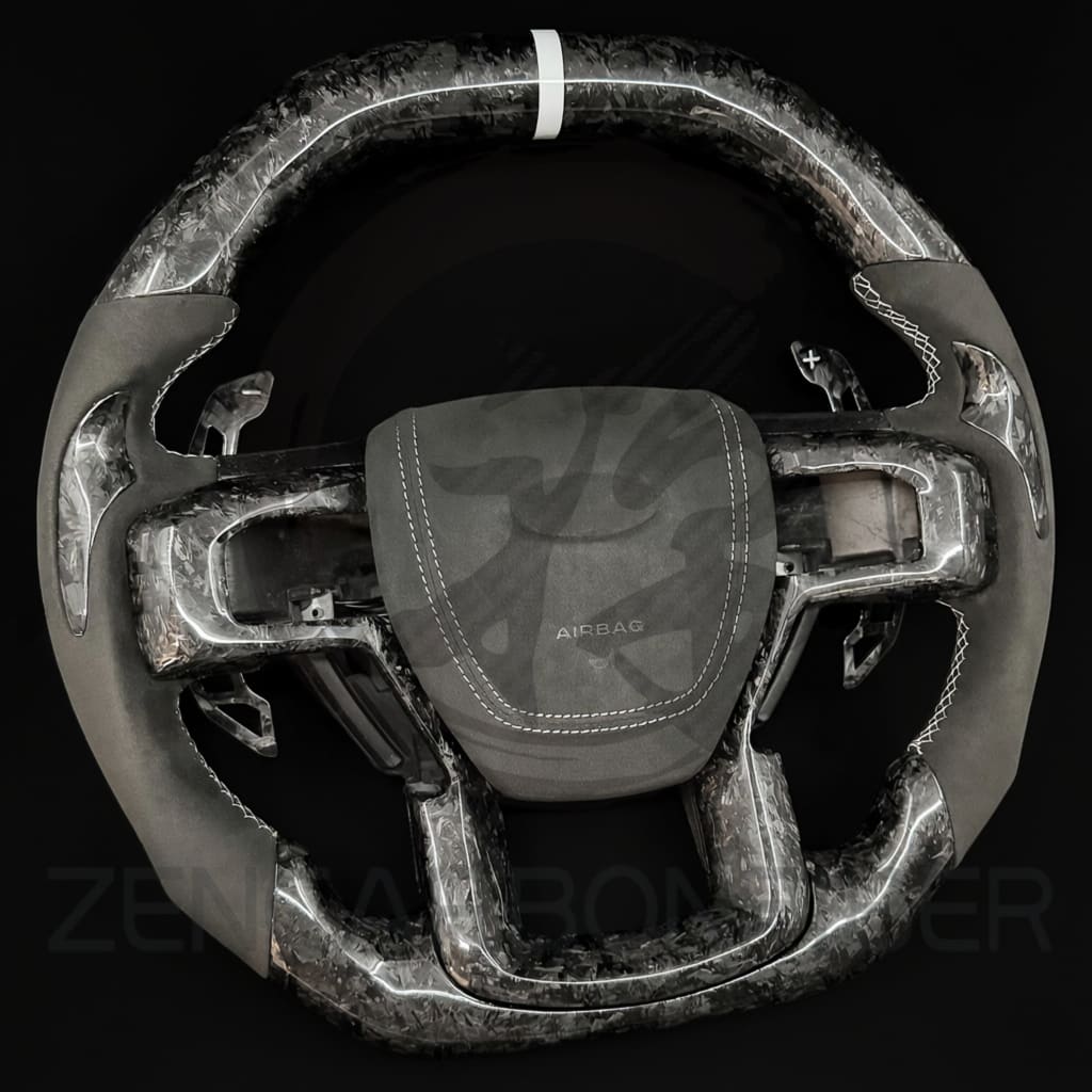 2017-2020 Ford F150 Raptor Carbon Fiber Steering Wheel - Steering Wheels