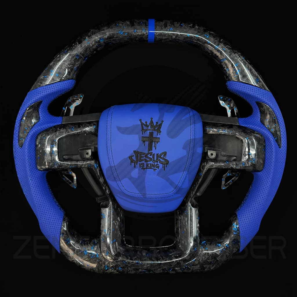 2017-2020 Ford F150 Raptor Carbon Fiber Steering Wheel - Steering Wheels