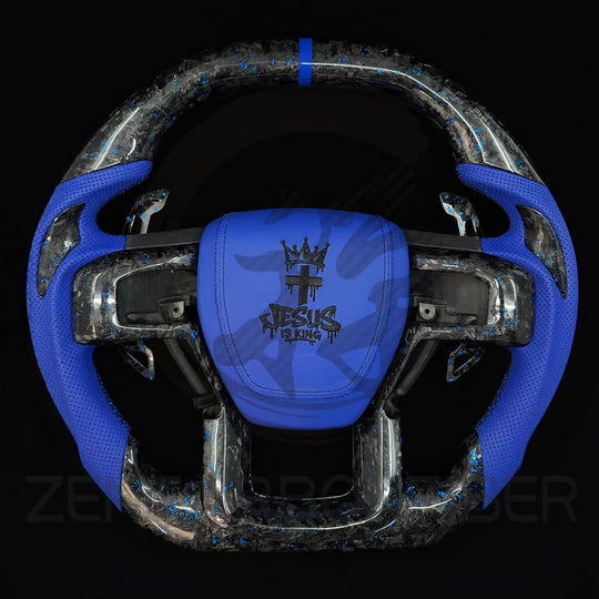 2017-2020 Ford F150 Raptor Carbon Fiber Steering Wheel - Steering Wheels