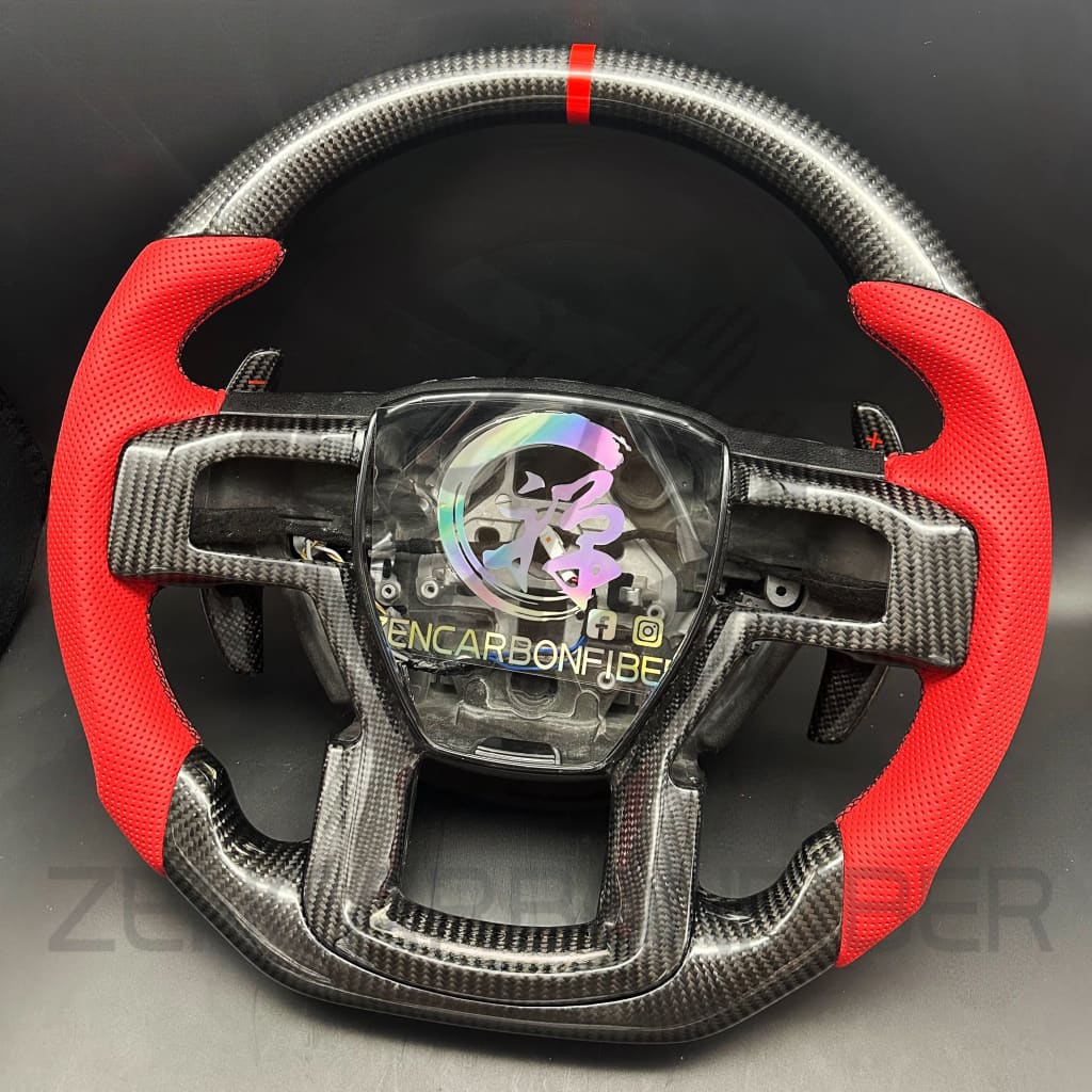 2017-2020 Ford F150 Raptor Carbon Fiber Steering Wheel - Steering Wheels