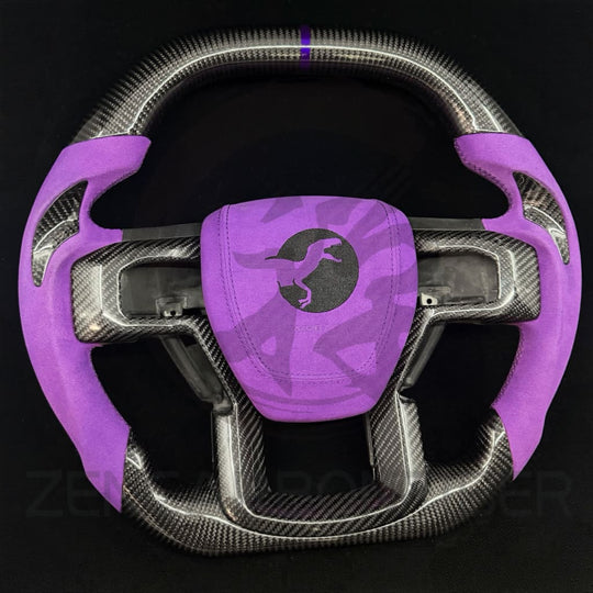 2017-2020 Ford F150 Raptor Carbon Fiber Steering Wheel - Steering Wheels