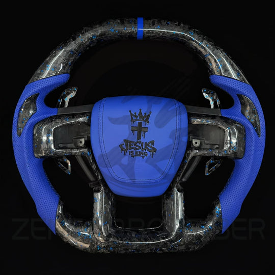 2017-2020 Ford F150 Raptor Carbon Fiber Steering Wheel - Steering Wheels
