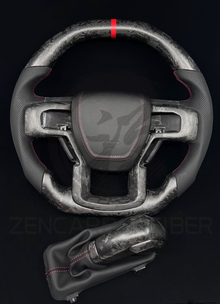 2017-2020 Ford F150 Raptor Carbon Fiber Steering Wheel - Steering Wheels