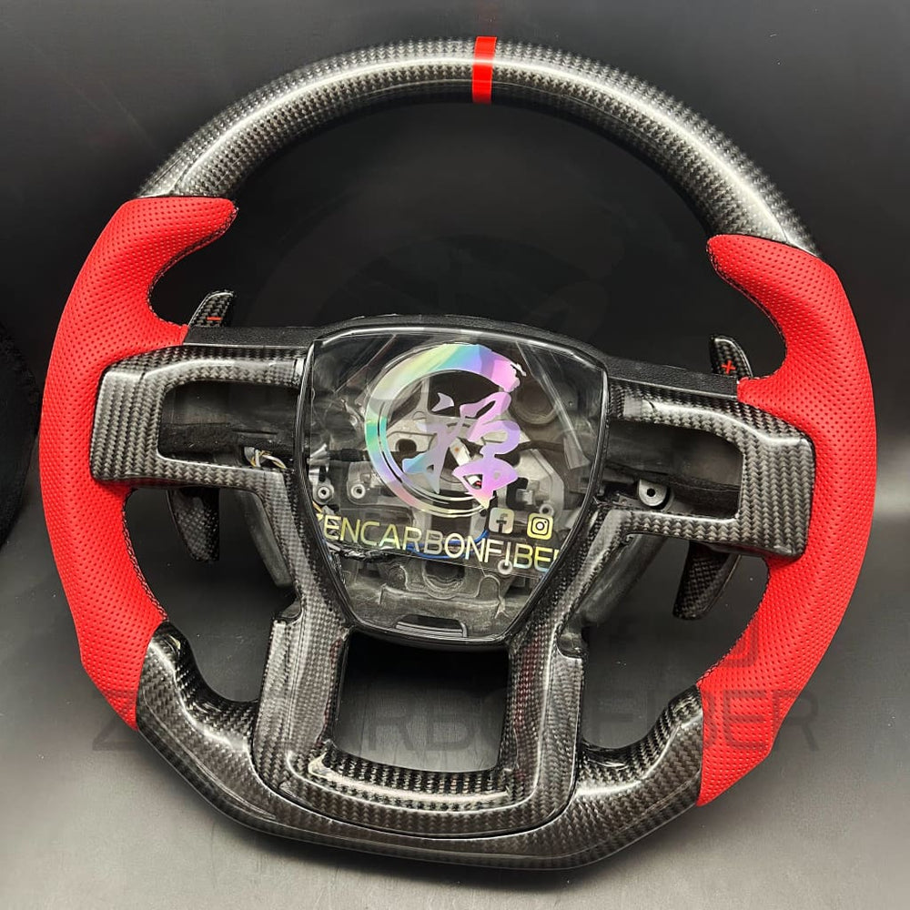 2017-2020 Ford F150 Raptor Carbon Fiber Steering Wheel - Steering Wheels