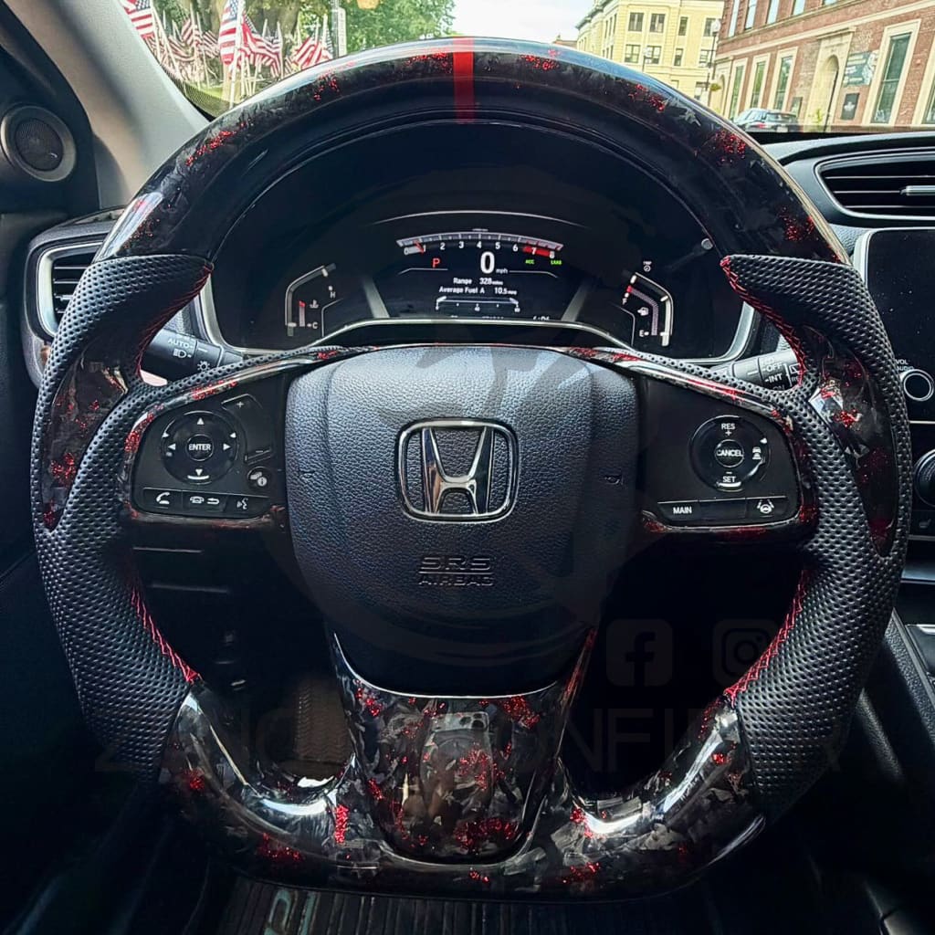 2017-2022 Honda CRV Carbon Fiber Steering Wheel - Steering Wheels