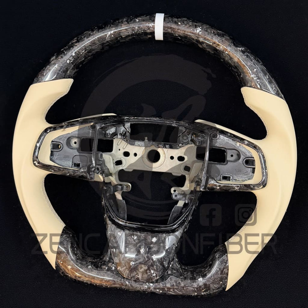 2016-2021 10th Gen Honda Civic Carbon Fiber Steering Wheel Steering Wheels