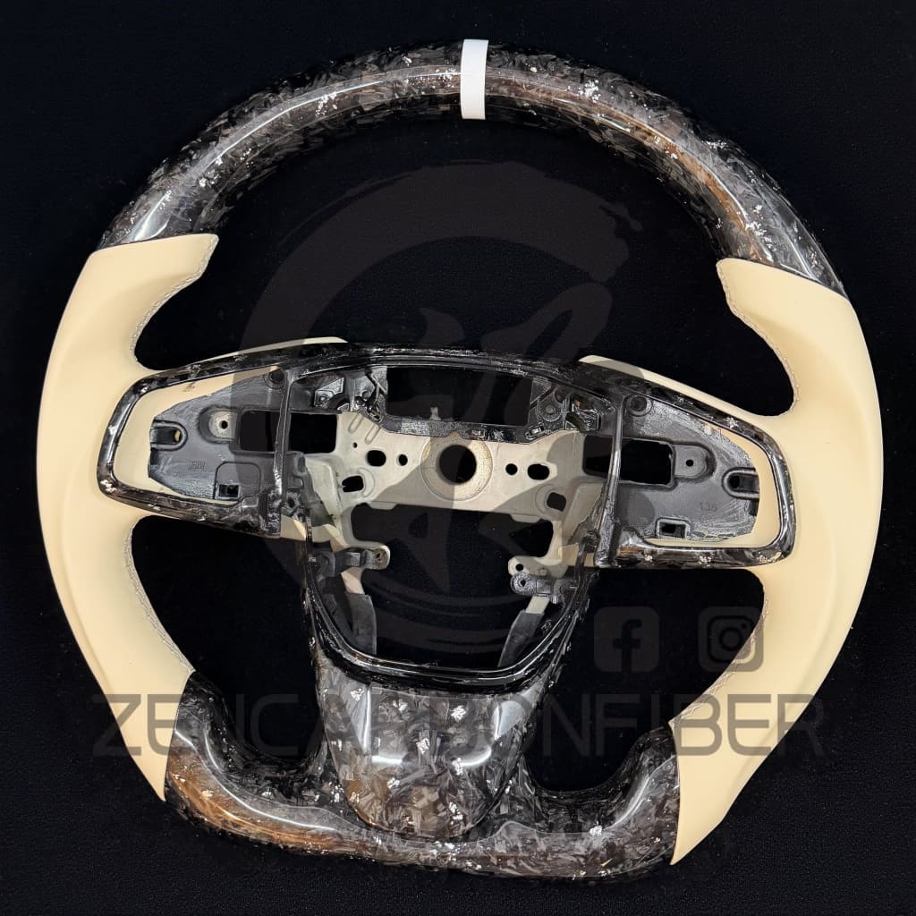 2016-2021 10th Gen Honda Civic Carbon Fiber Steering Wheel Steering Wheels