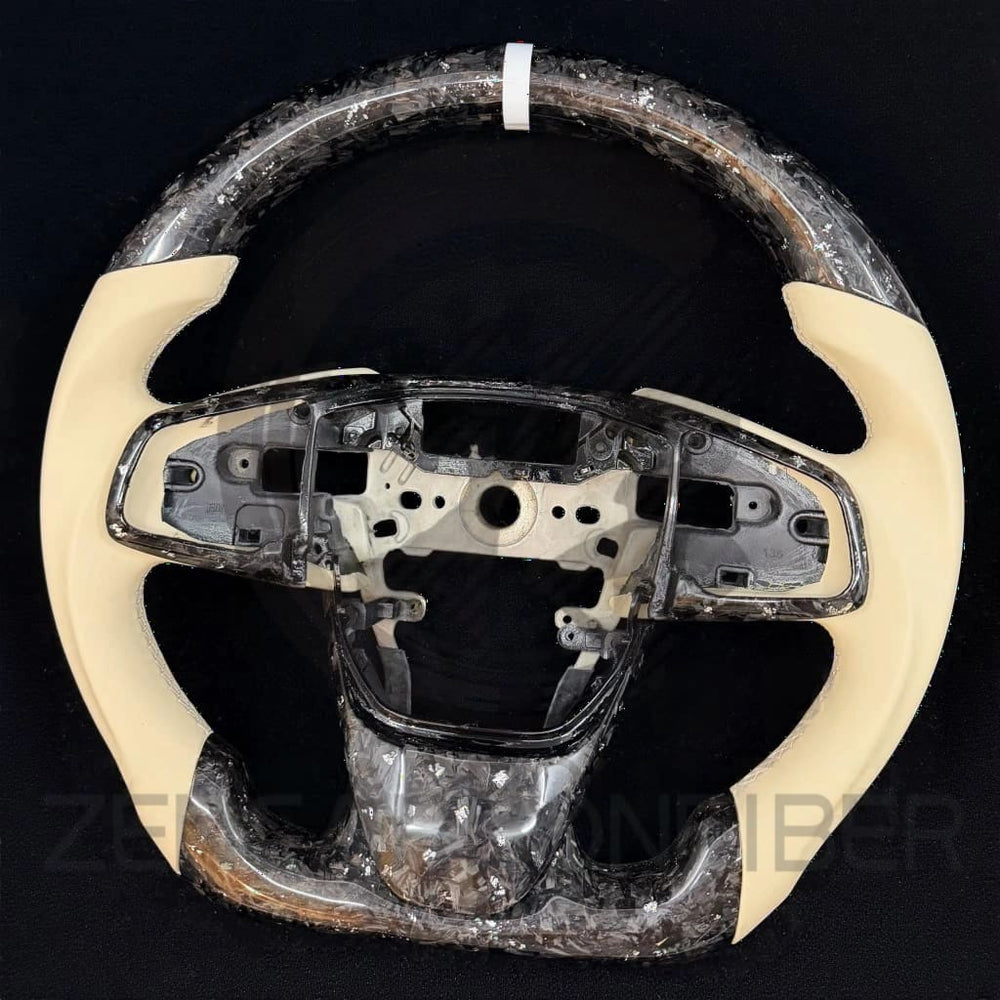 2016-2021 10th Gen Honda Civic Carbon Fiber Steering Wheel Steering Wheels