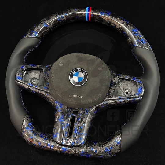 2017–2023 BMW G3X 5-series Carbon Fiber Steering Wheel Steering Wheels