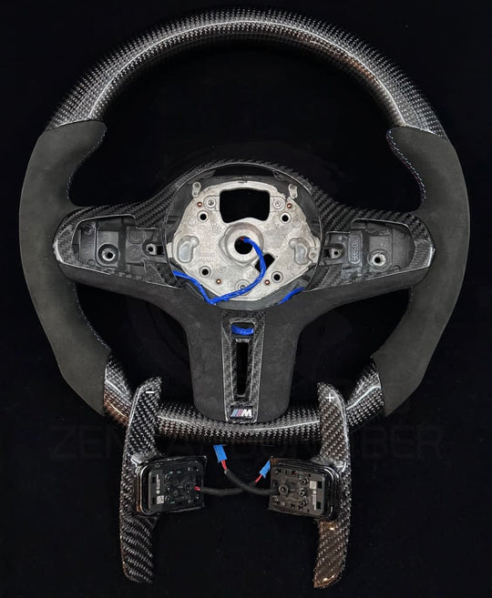2017–2023 BMW G3X 5-series Carbon Fiber Steering Wheel