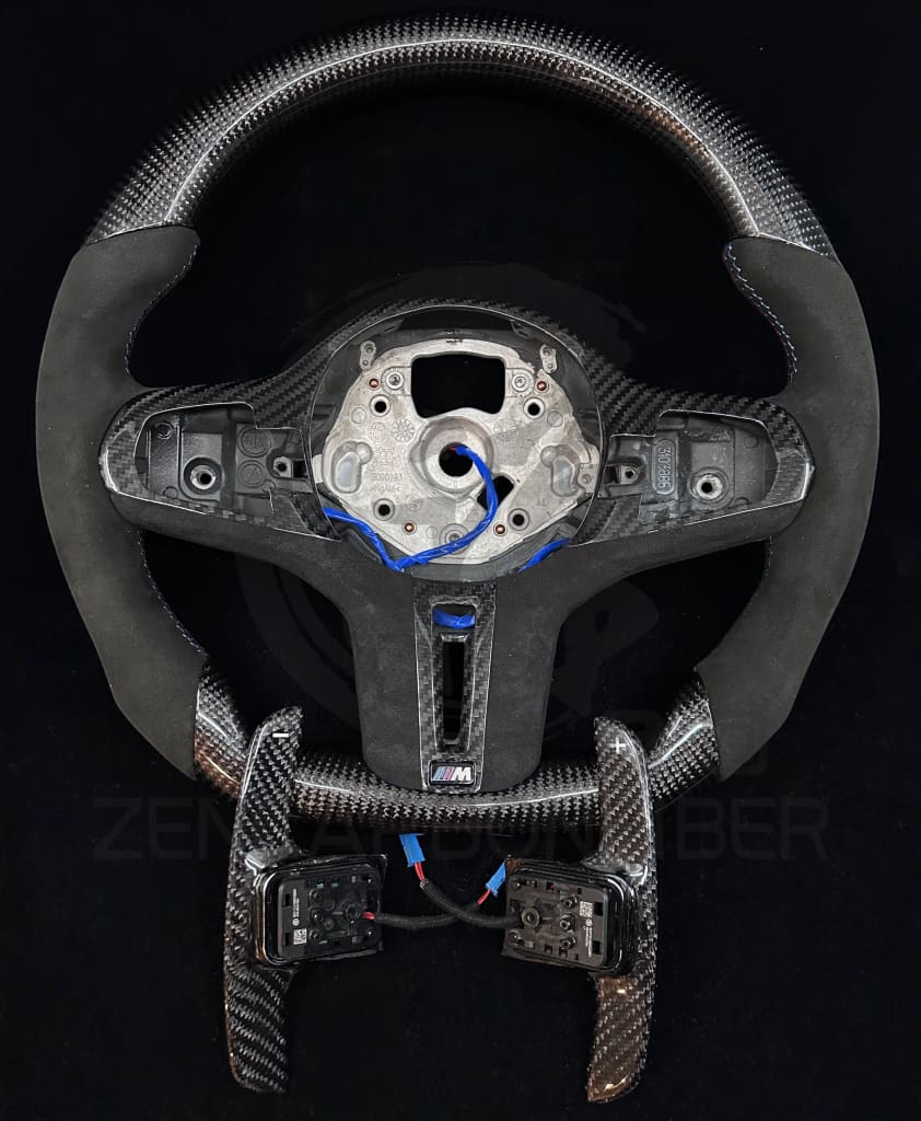 2017–2023 BMW G3X 5-series Carbon Fiber Steering Wheel
