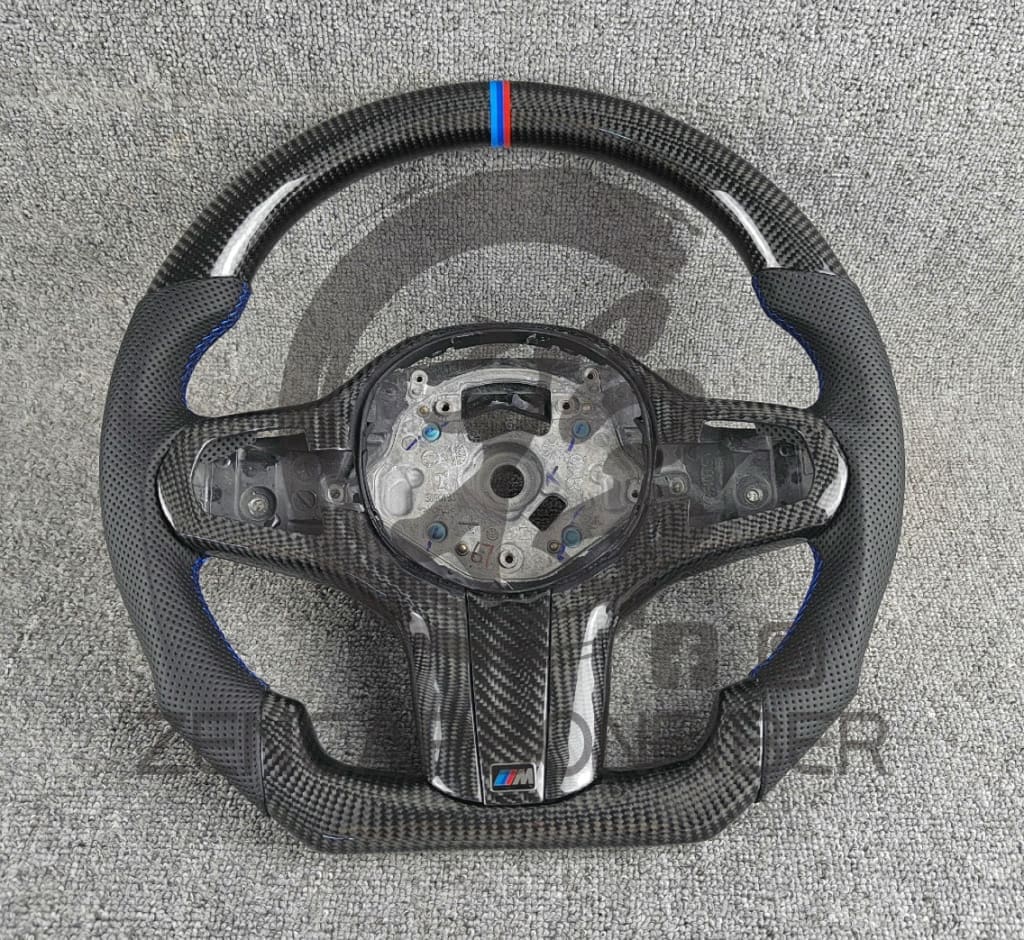 2019 + Bmw G20/G21/G22/G26 M-Sport Carbon Fiber Steering Wheel