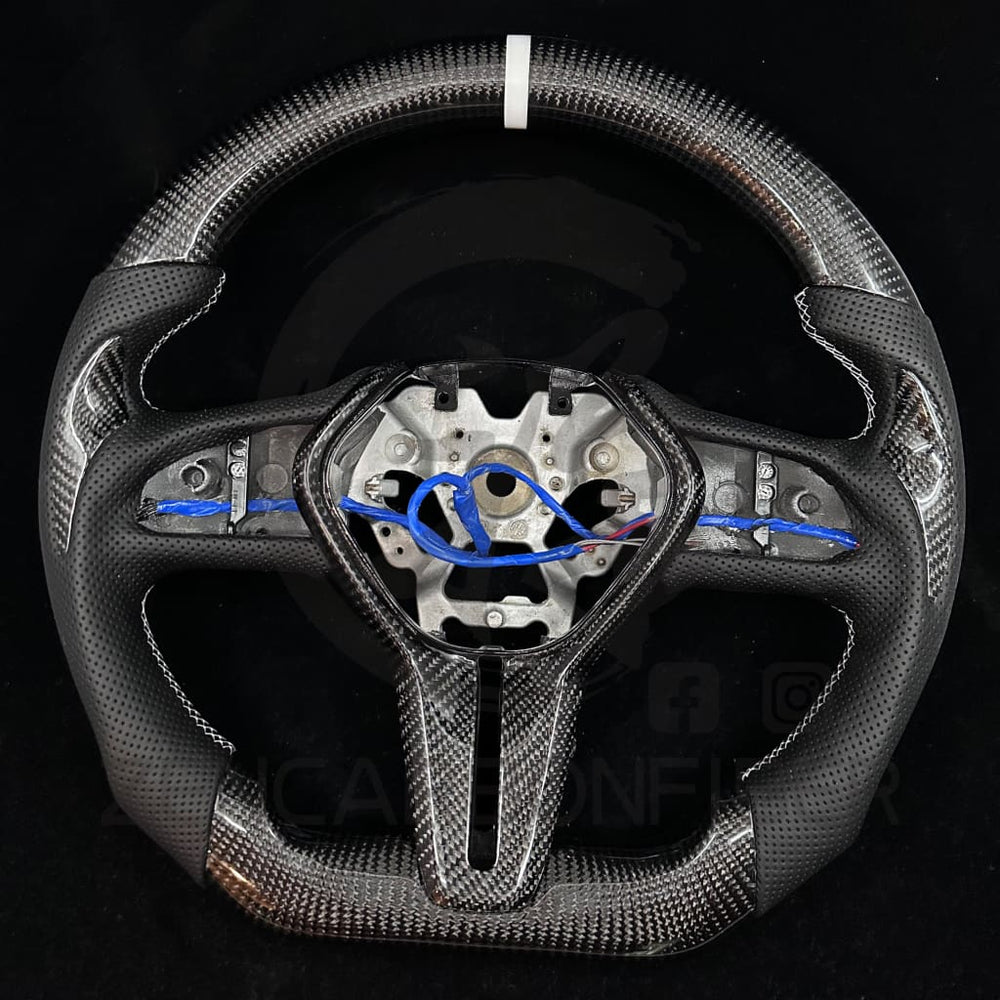 2017 + Infiniti Q60/2018 + Q50 Carbon Fiber Steering Wheel Steering Wheels