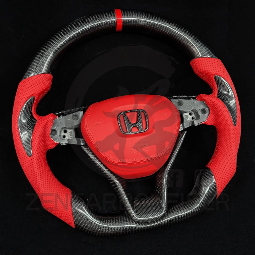 2018-2022 10th Gen Honda Accord Carbon Fiber Steering Wheel - Steering Wheels