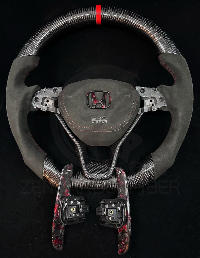 2018-2022 10th Gen Honda Accord Carbon Fiber Steering Wheel Steering Wheels