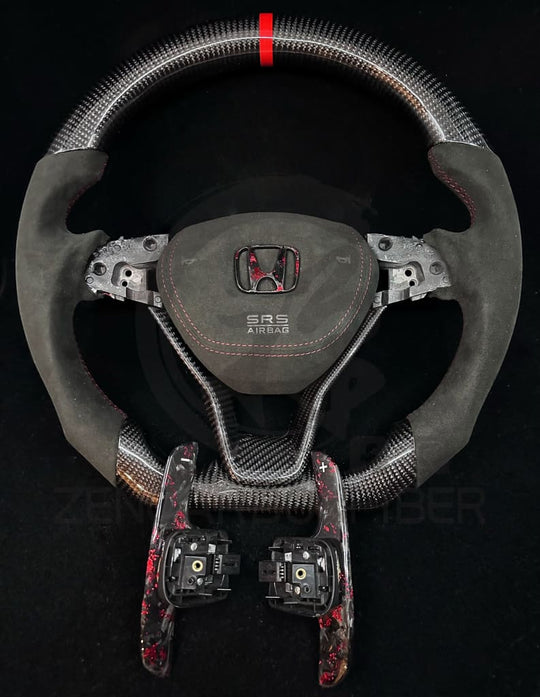 2018-2022 10th Gen Honda Accord Carbon Fiber Steering Wheel Steering Wheels