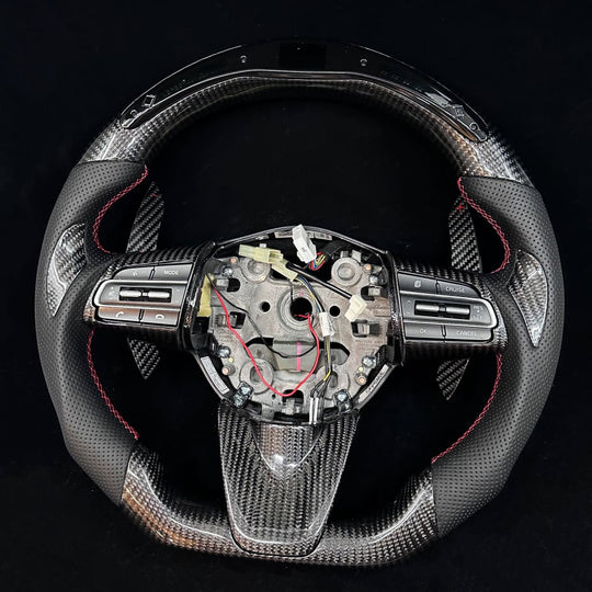 2018-2023 Kia Stinger Carbon Fiber Steering Wheel Steering Wheels