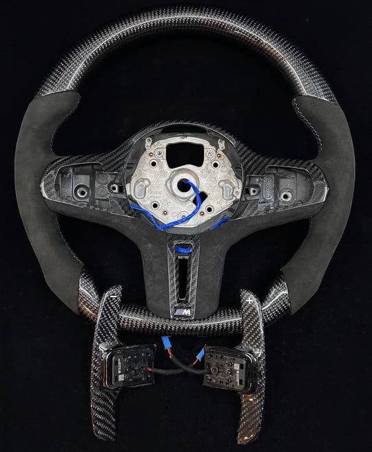 2017–2023 BMW G3X 5-series Carbon Fiber Steering Wheel