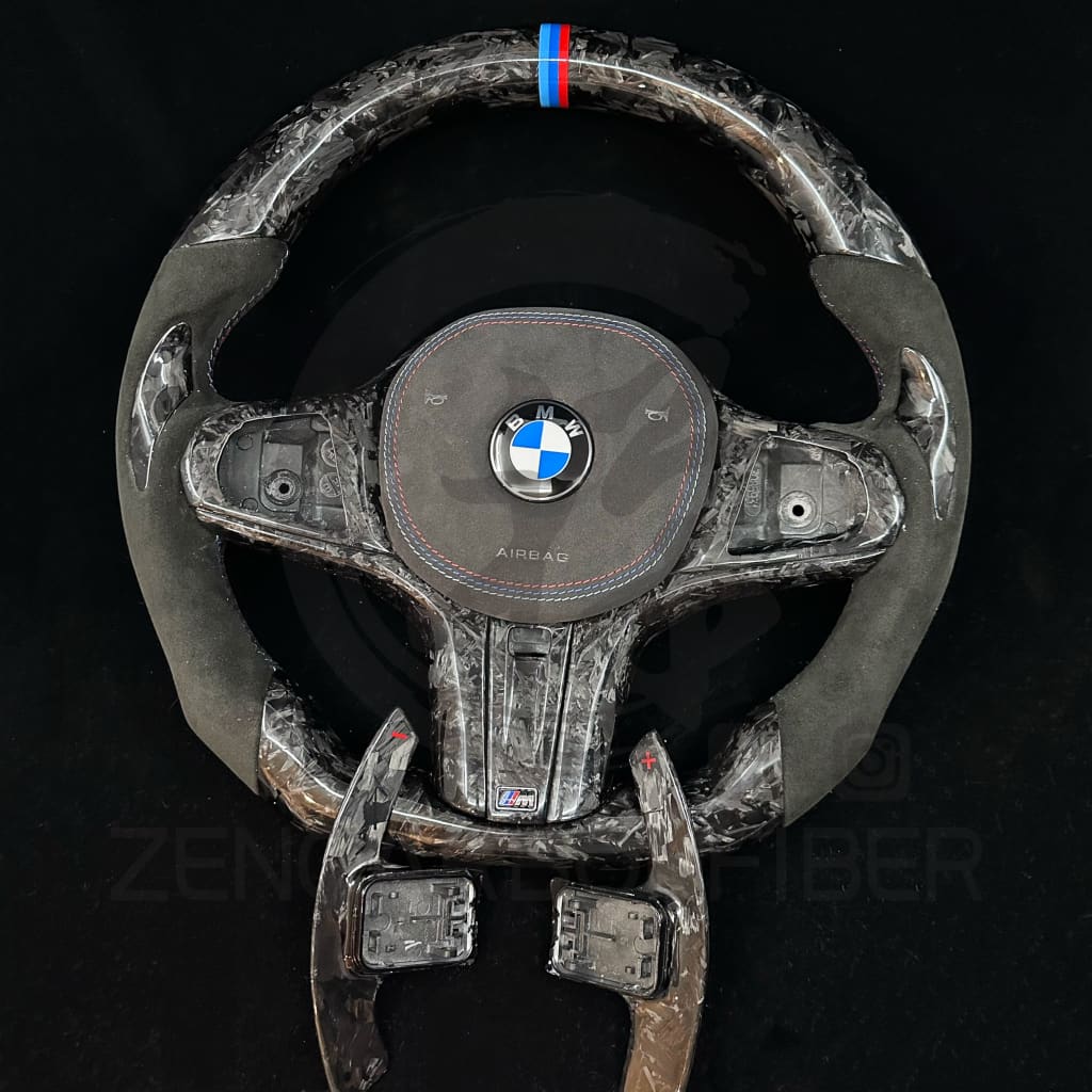2017–2023 BMW G3X 5-series Carbon Fiber Steering Wheel
