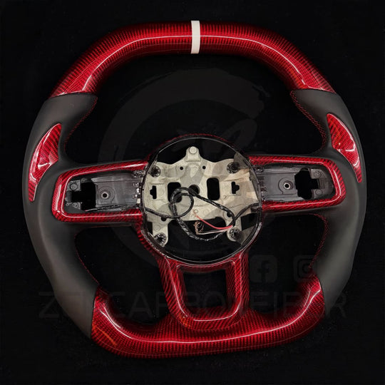 2018+ Jeep JL Wrangler/Gladiator Carbon Fiber Steering Wheel Steering Wheels