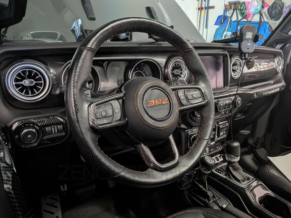 2018 + Jeep JL Wrangler/Gladiator Custom Airbag Cover